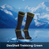 Комплект DEXSHELL носки Trekking Green DS636 + перчатки Drylite DG9946BLK winter22